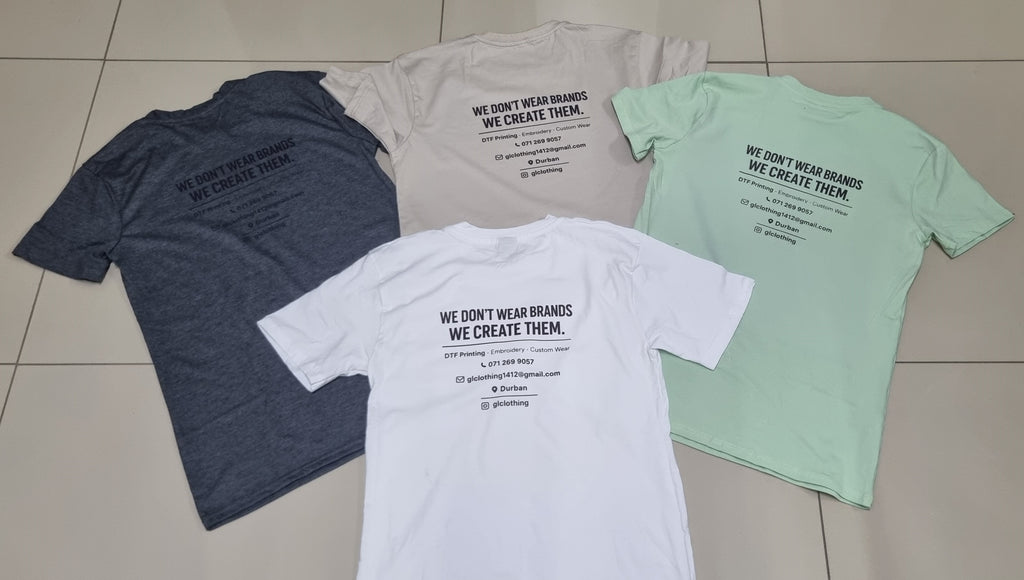Custom Print Tee | Upload Your Design