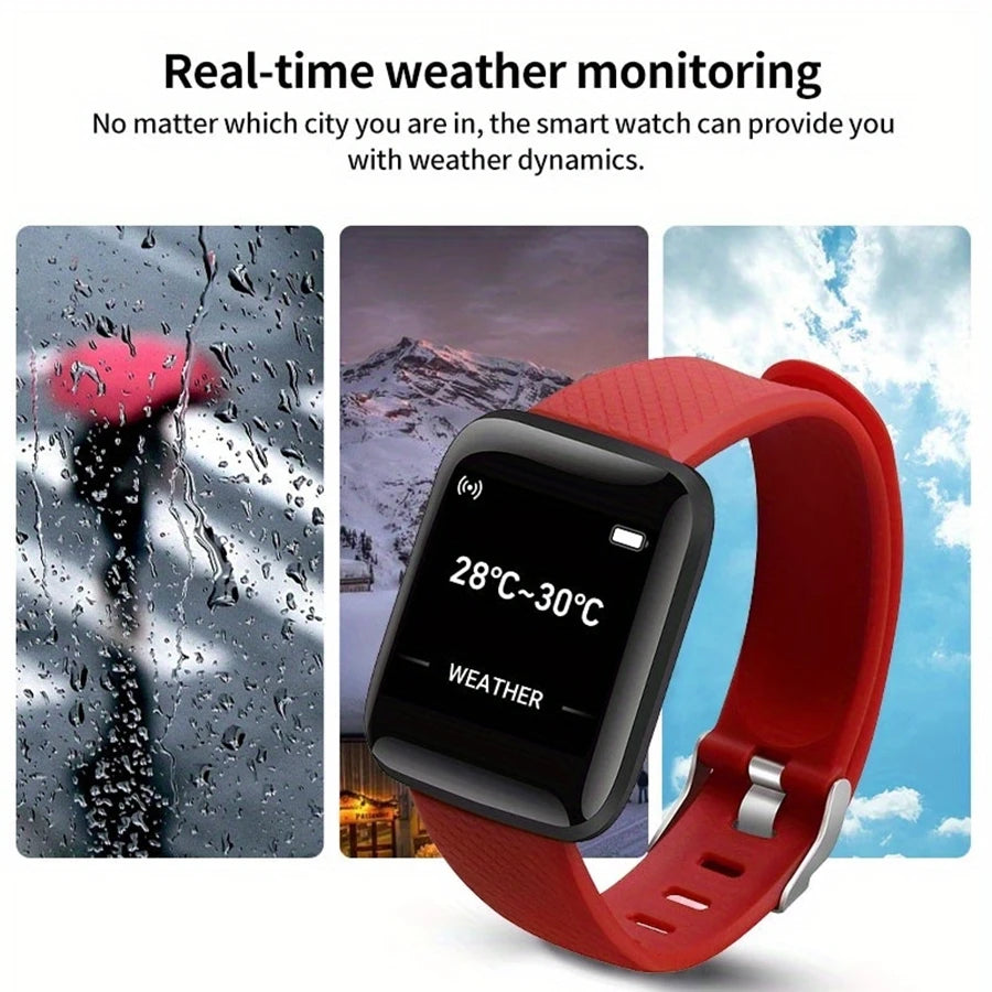 The Drop Smartwatch — Fitness & Message Tracker