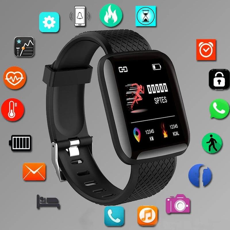 The Drop Smartwatch — Fitness & Message Tracker