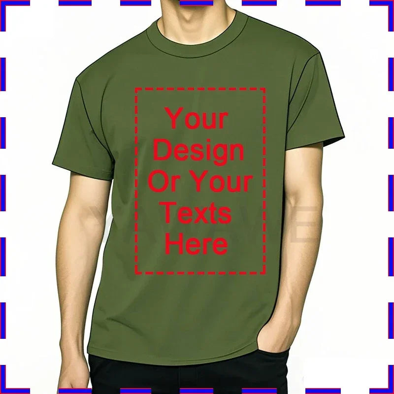 Custom Unisex Tee | Add Your Message | Sizes Up to 5XL