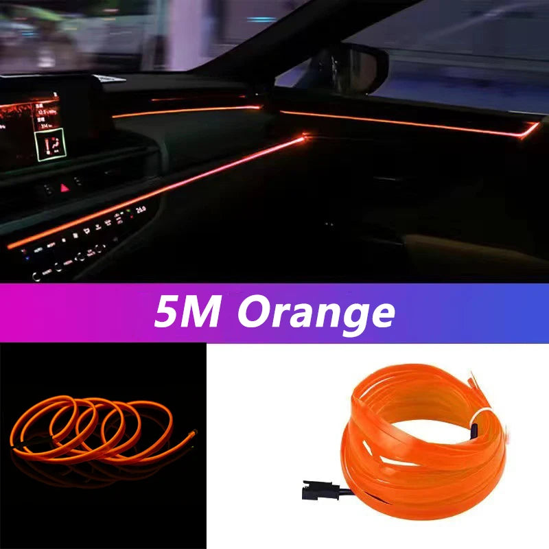 The Drop 5M Car Interior LED Strip Light — Neon Ambient Glow