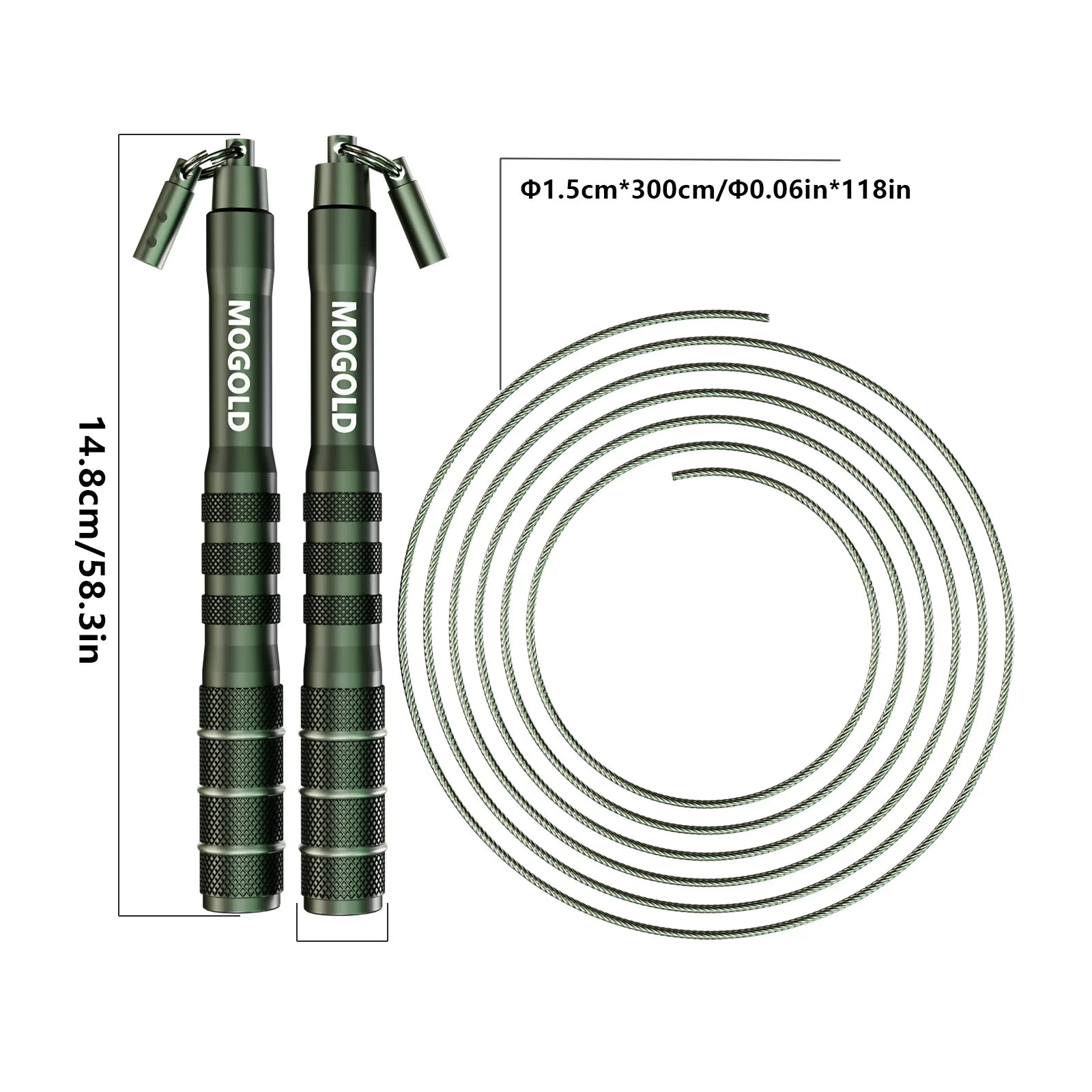 The Drop Pro Speed Jump Rope — Wire Cable Skipping Rope