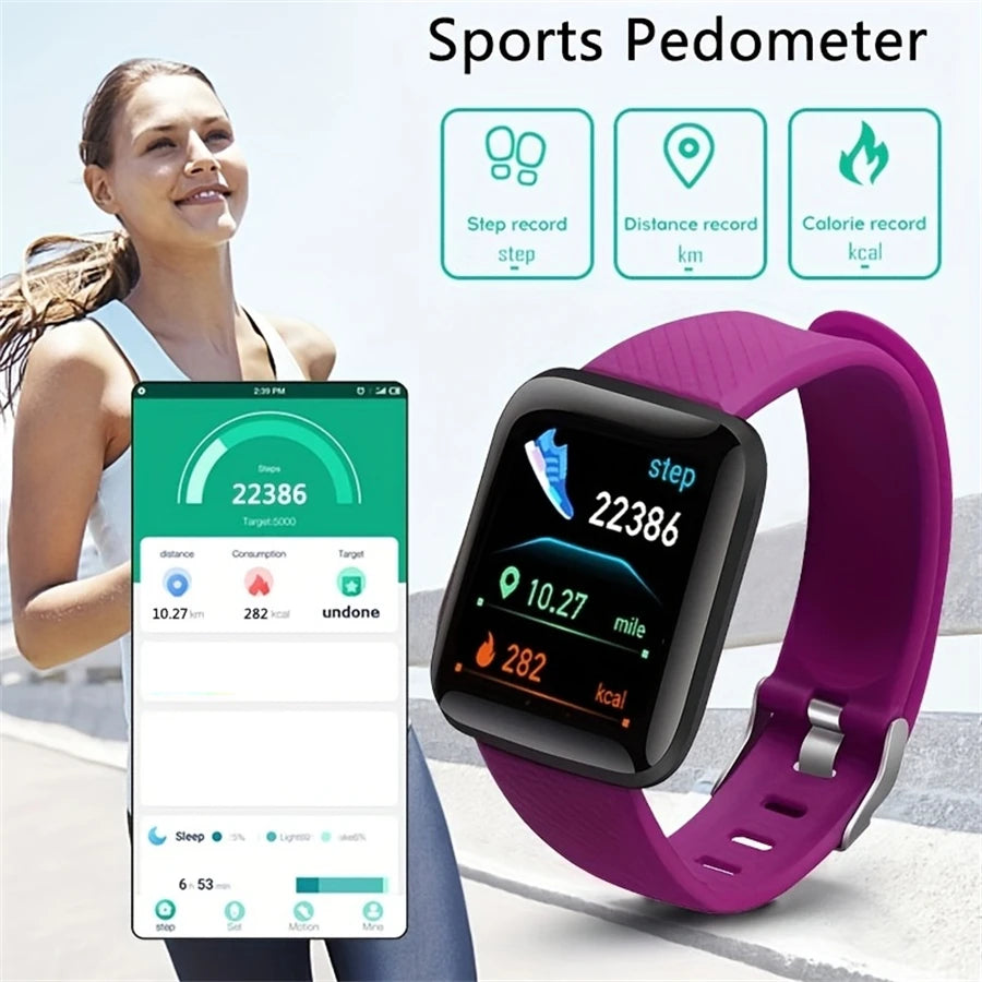 The Drop Smartwatch — Fitness & Message Tracker