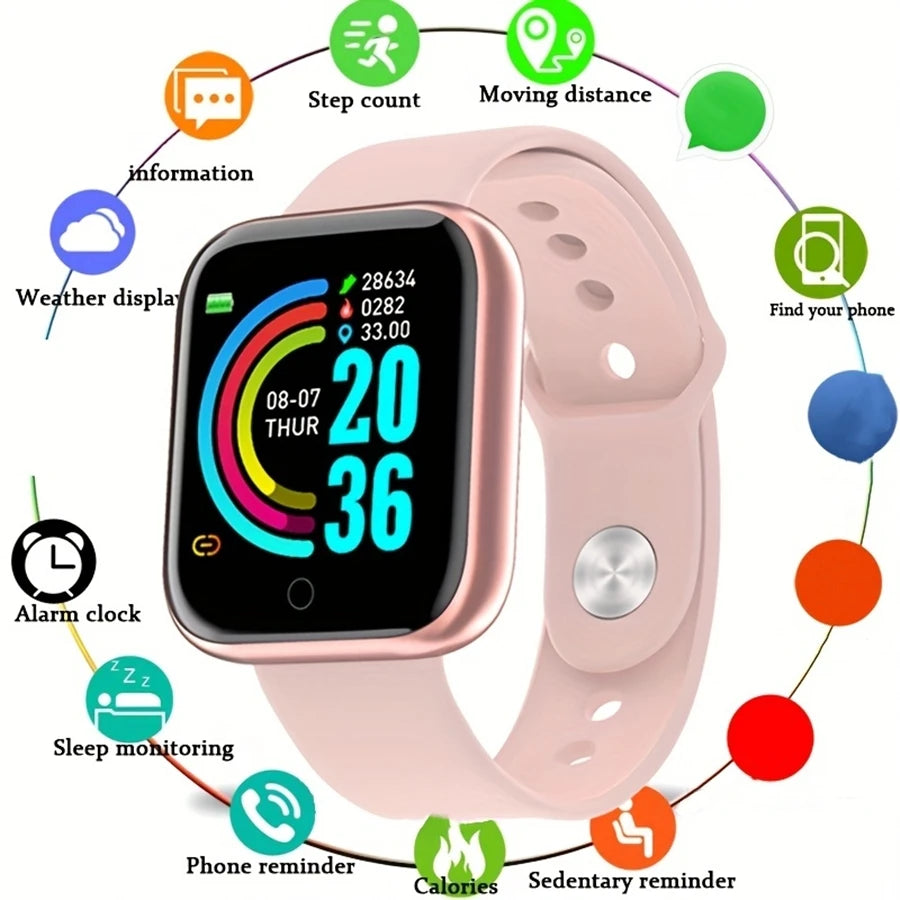 The Drop Smartwatch — Fitness & Message Tracker