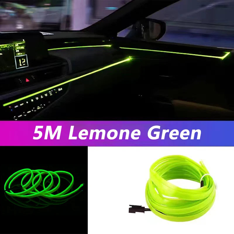 The Drop 5M Car Interior LED Strip Light — Neon Ambient Glow