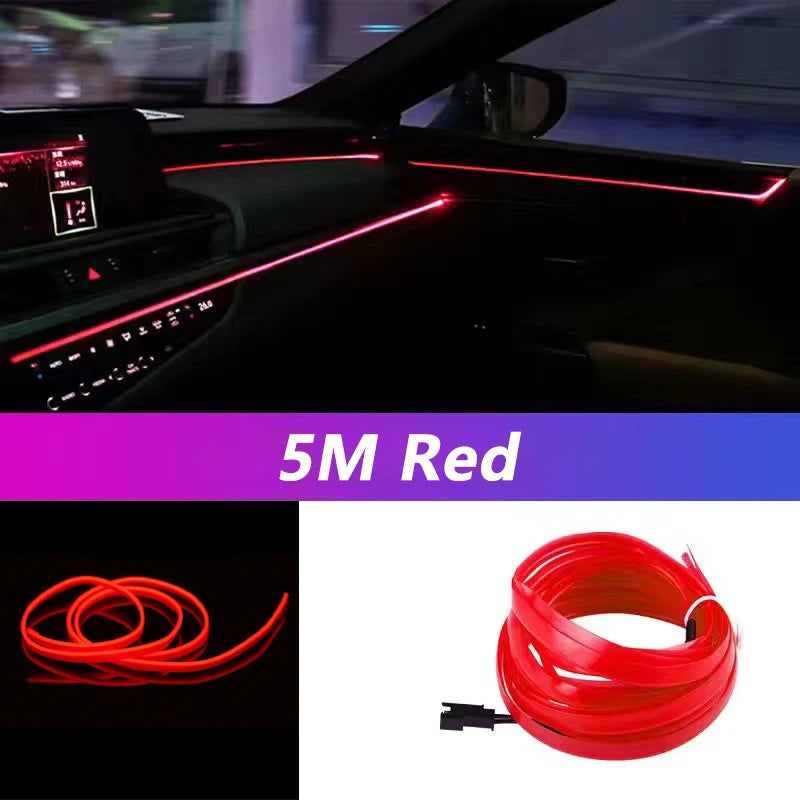 The Drop 5M Car Interior LED Strip Light — Neon Ambient Glow