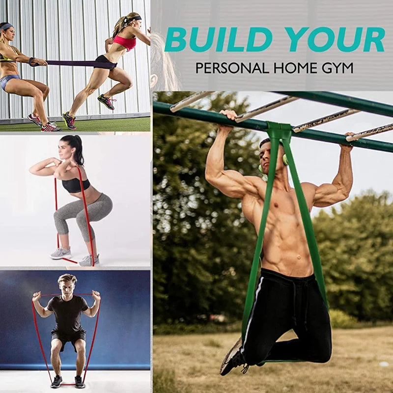 The Drop Resistance Band Set — Pull Up & Workout Bands