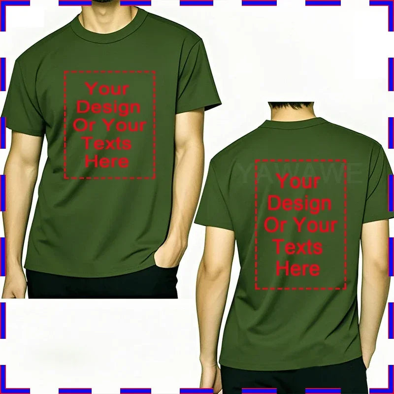 Custom Unisex Tee | Add Your Message | Sizes Up to 5XL