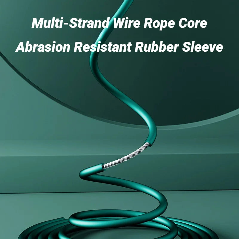 The Drop Counting Jump Rope — Steel Skipping Rope with Rep Counter