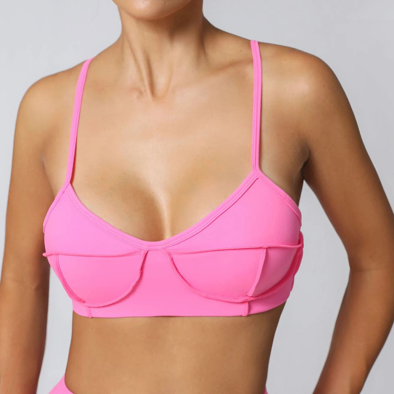 The Drop Women's Yoga Set | Sports Bra, Leggings & Tracksuit