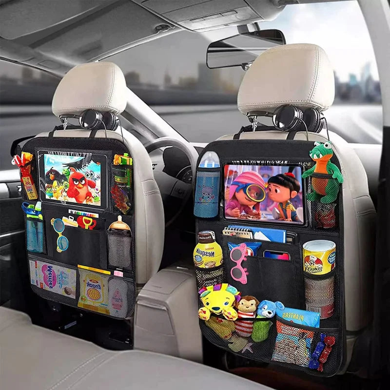 The Drop Car Seat Back Organiser — Tablet Holder & Storage