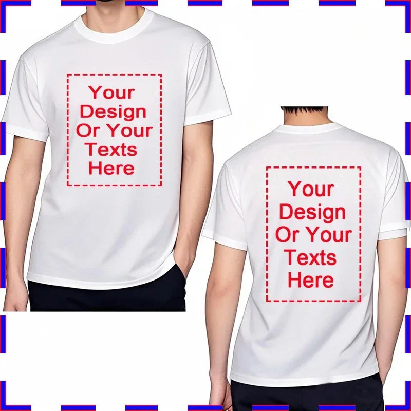 Custom Unisex Tee | Add Your Message | Sizes Up to 5XL