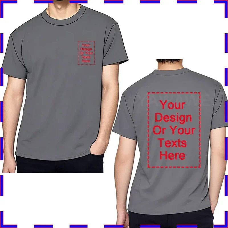 Custom Unisex Tee | Add Your Message | Sizes Up to 5XL