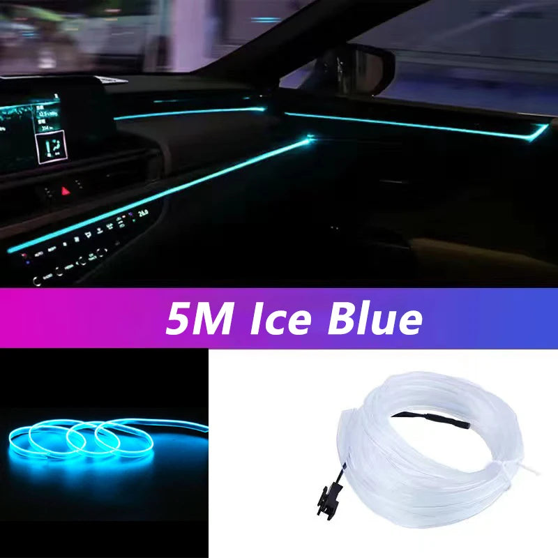 The Drop 5M Car Interior LED Strip Light — Neon Ambient Glow