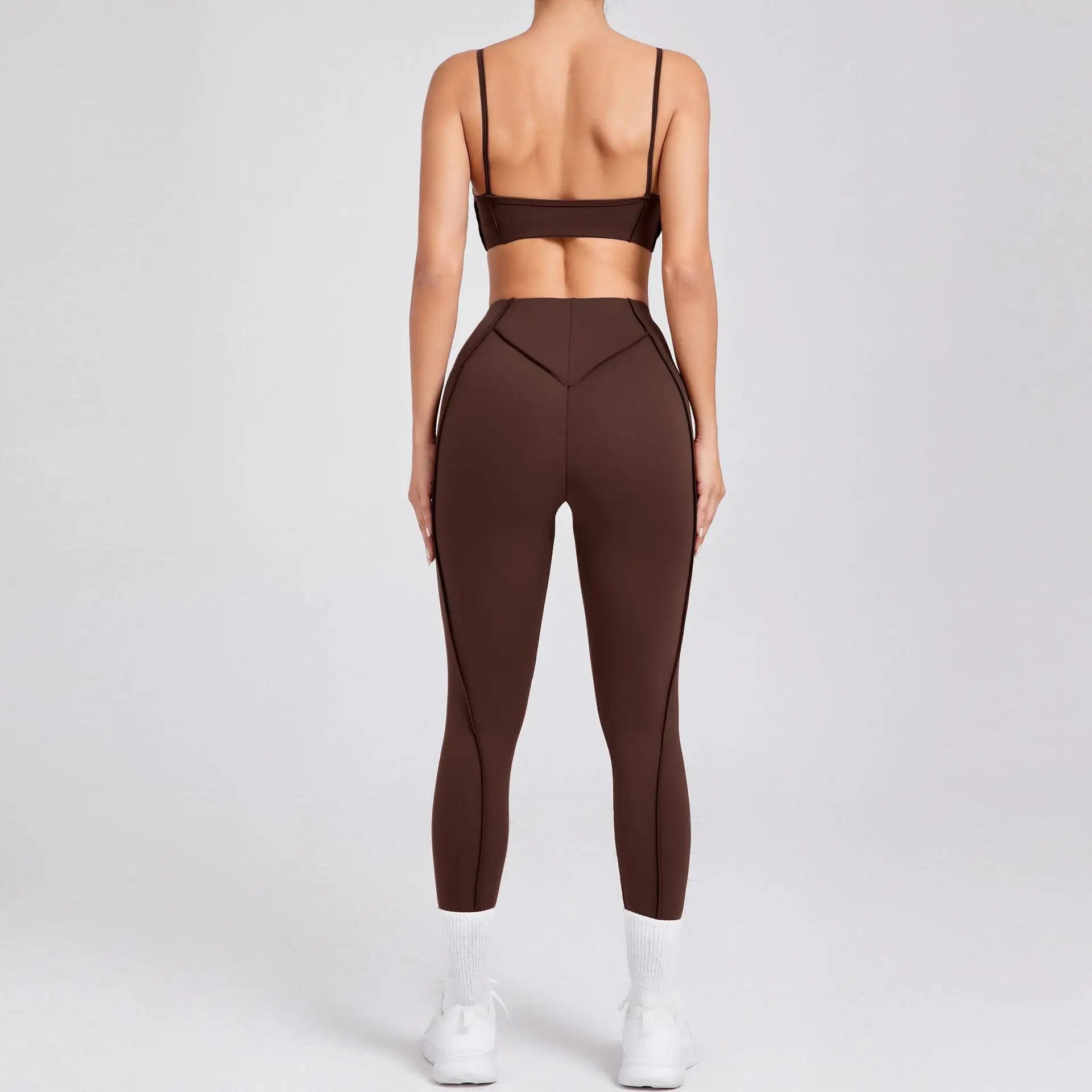 The Drop Women's Yoga Set | Sports Bra, Leggings & Tracksuit