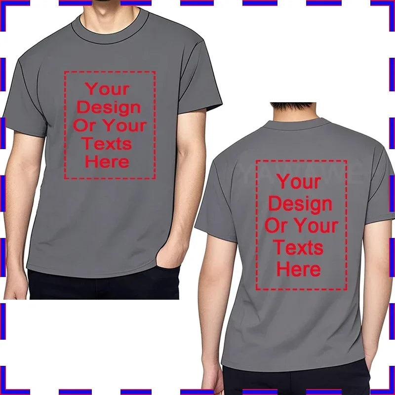 Custom Unisex Tee | Add Your Message | Sizes Up to 5XL