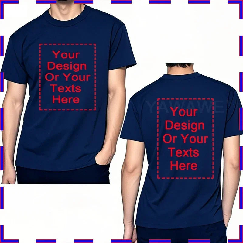 Custom Unisex Tee | Add Your Message | Sizes Up to 5XL