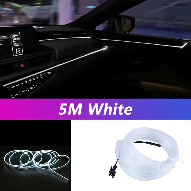The Drop 5M Car Interior LED Strip Light — Neon Ambient Glow