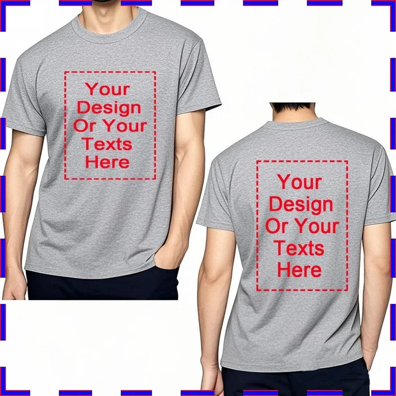 Custom Unisex Tee | Add Your Message | Sizes Up to 5XL