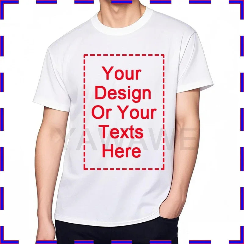 Custom Unisex Tee | Add Your Message | Sizes Up to 5XL