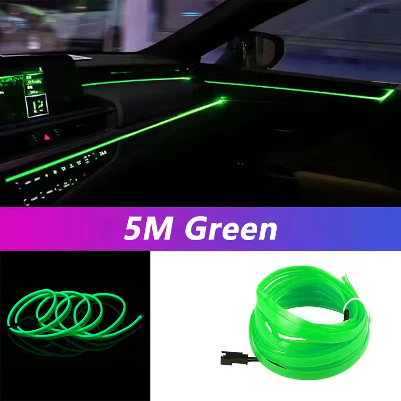 The Drop 5M Car Interior LED Strip Light — Neon Ambient Glow