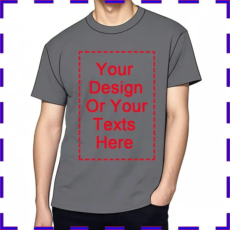Custom Unisex Tee | Add Your Message | Sizes Up to 5XL