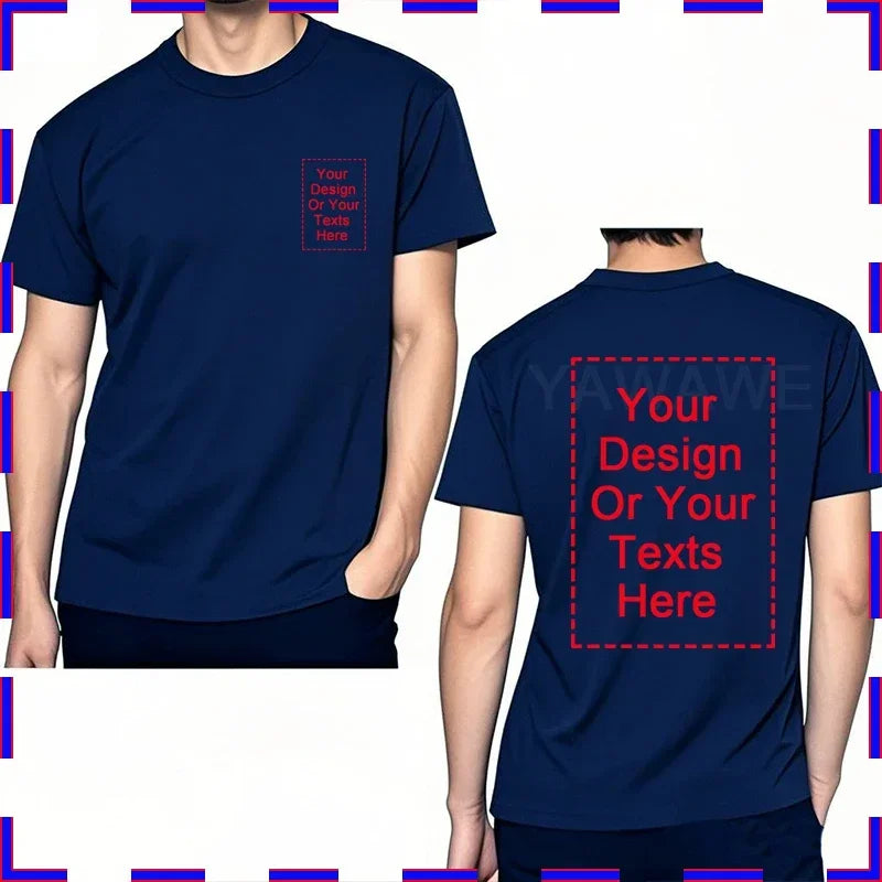 Custom Unisex Tee | Add Your Message | Sizes Up to 5XL