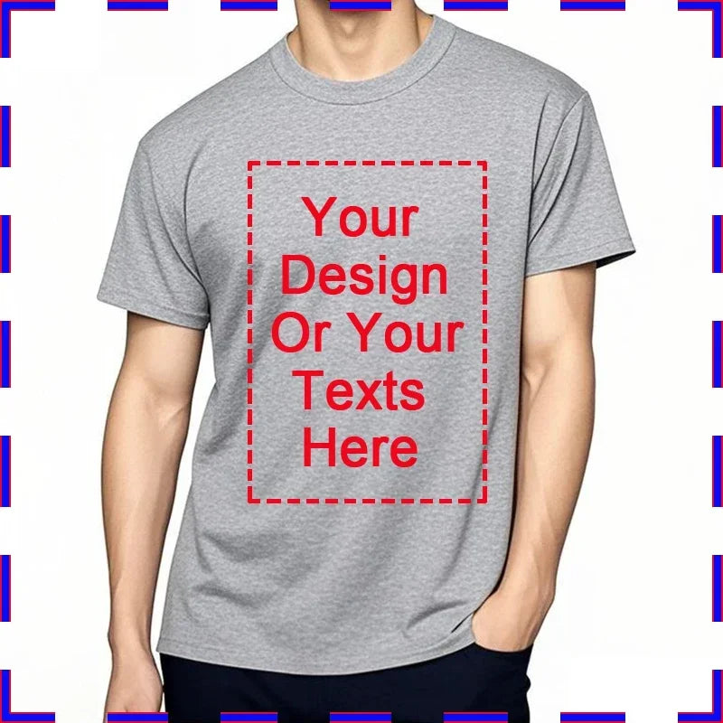Custom Unisex Tee | Add Your Message | Sizes Up to 5XL