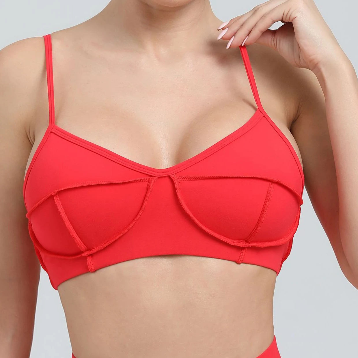 The Drop Women's Yoga Set | Sports Bra, Leggings & Tracksuit