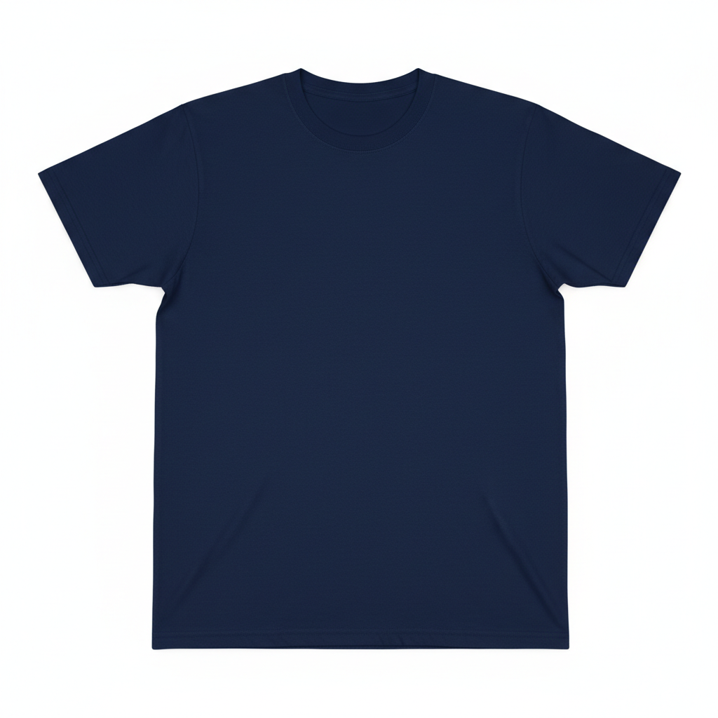 Plain Navy T-Shirt - GL Clothing