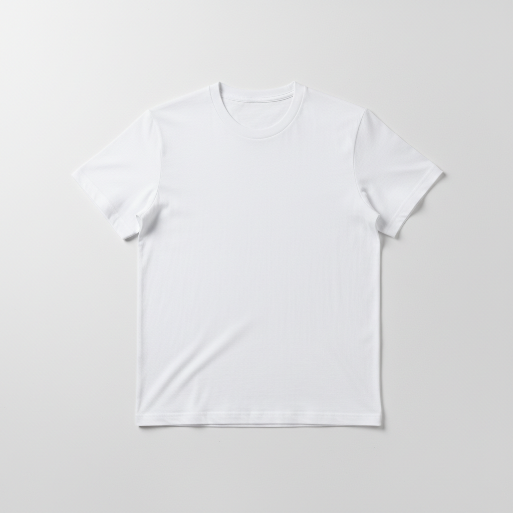 Plain White T-Shirt - GL Clothing