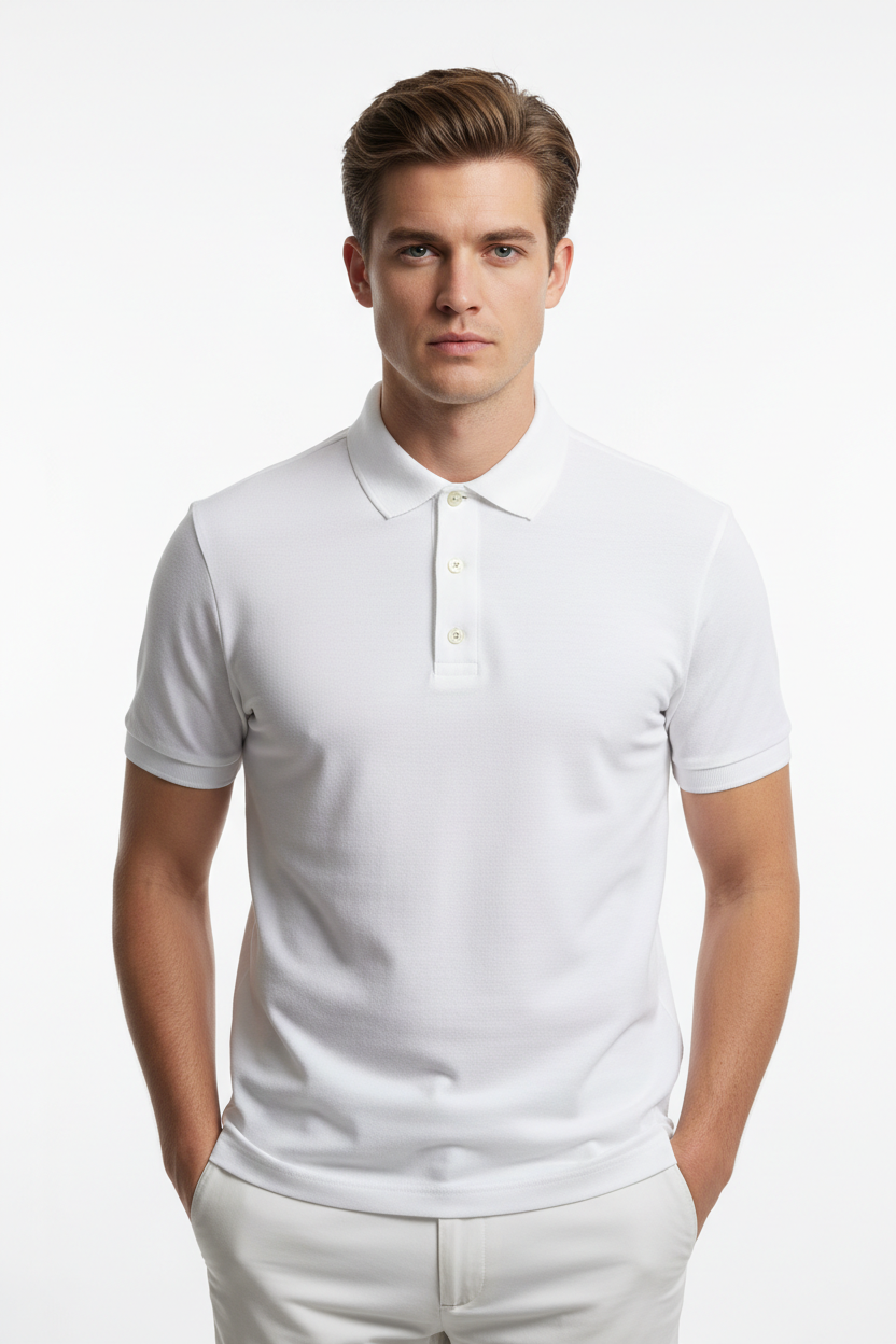 White Polo Front